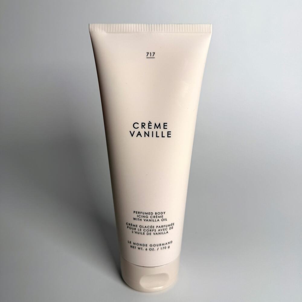 Le Monde Gourmand Creme Vanille Perfumed Body Icing Creme Vanilla Oil 6oz 170 g